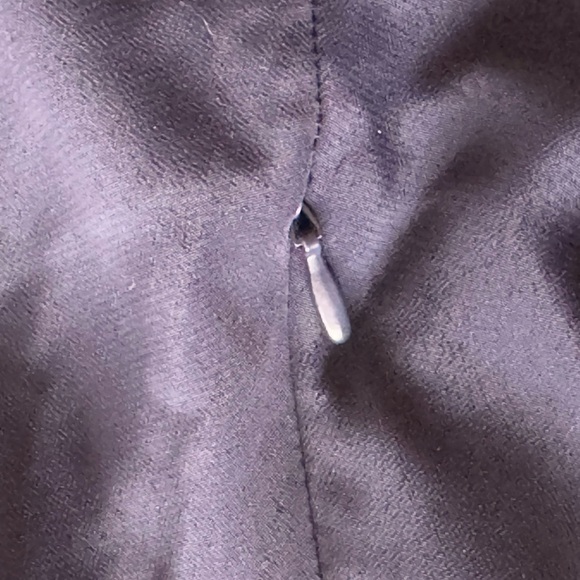 WAYF dress maxi blue open waist knot shoulder gathered skirt 80s retro style - Picture 9 of 11